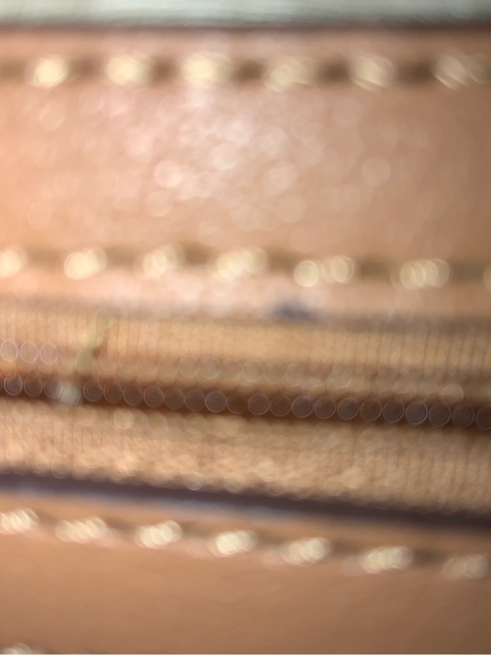 Rosetti Pink Woven Large Handbag with Tan Trim and Straps - Picture 7 of 7